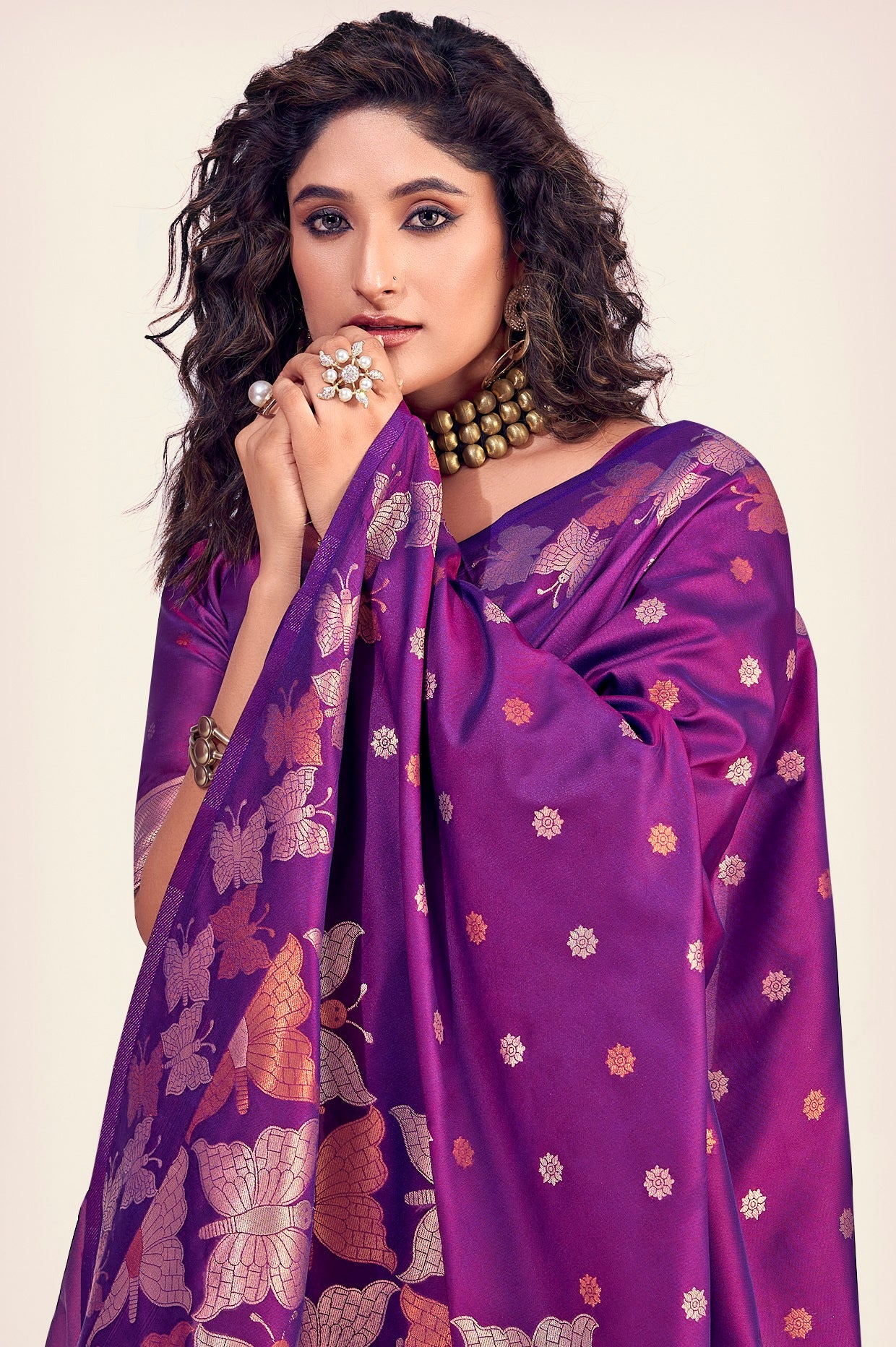 Woven Design Zari Pure Silk Banarasi Saree