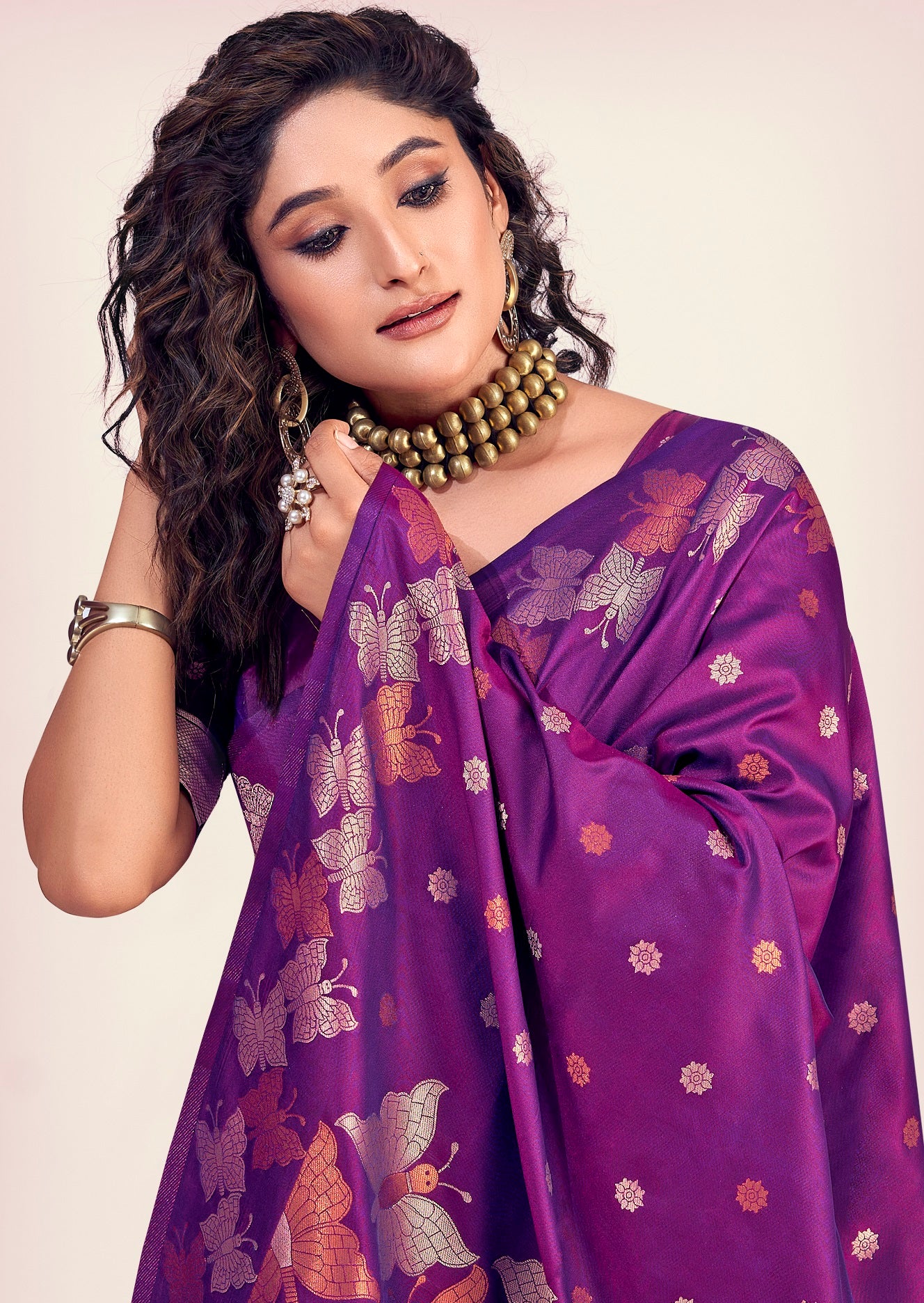 Woven Design Zari Pure Silk Banarasi Saree