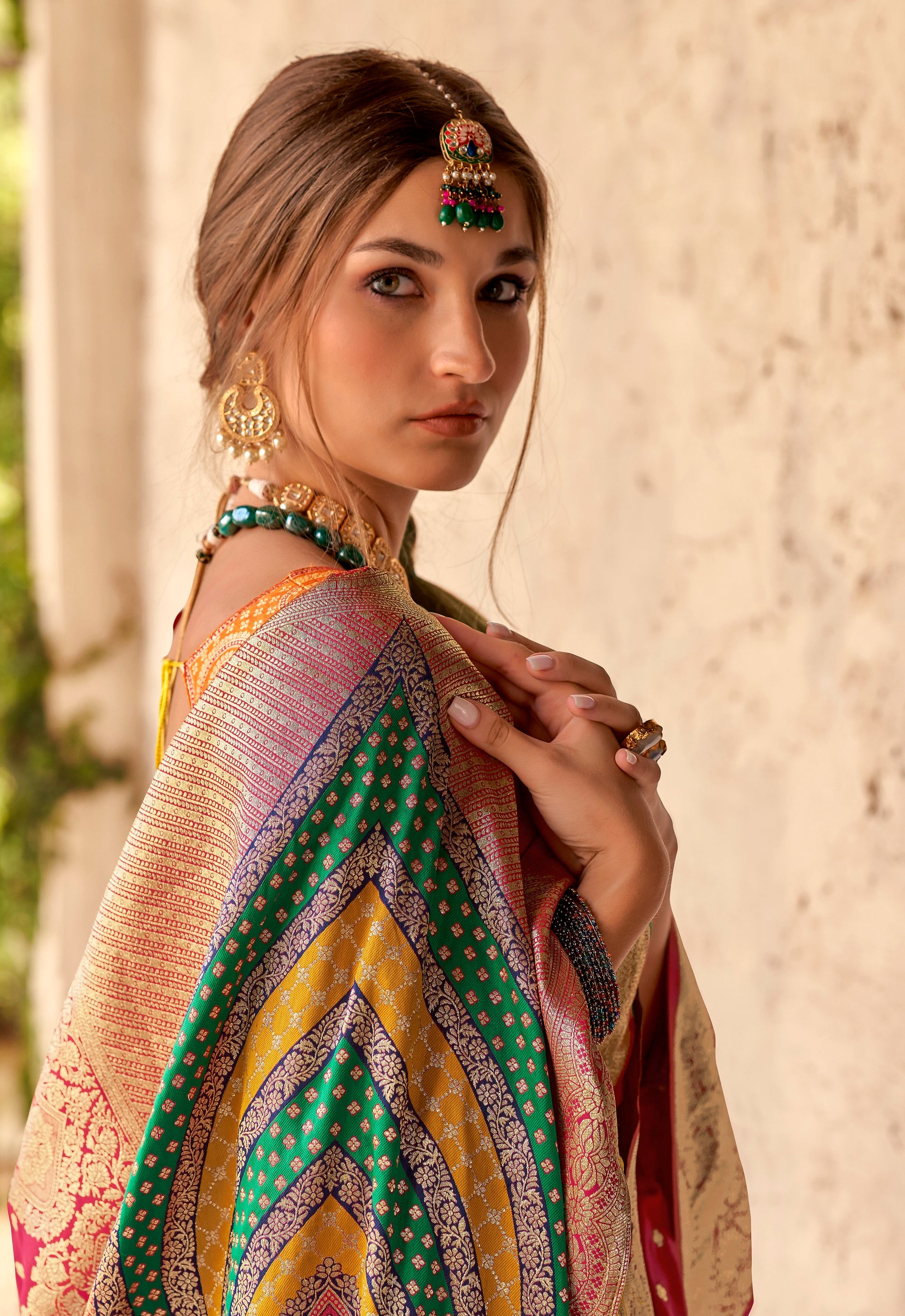 Woven Design Zari Pure Silk Banarasi Saree