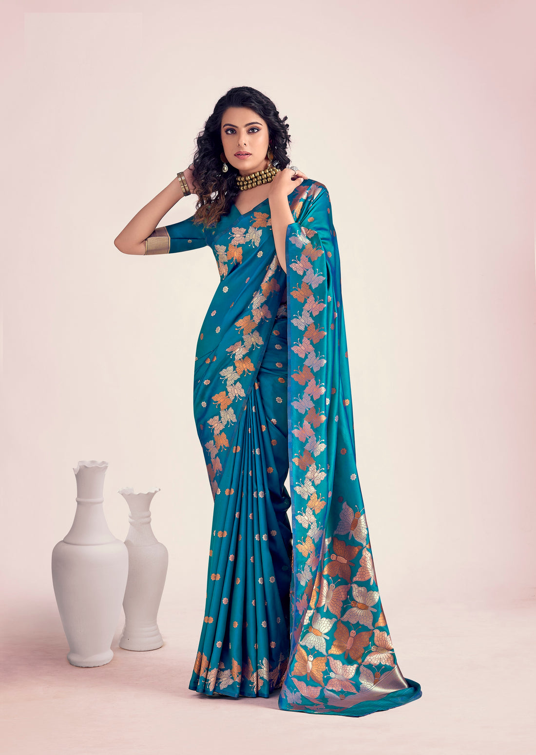 Woven Design Zari Pure Silk Banarasi Saree