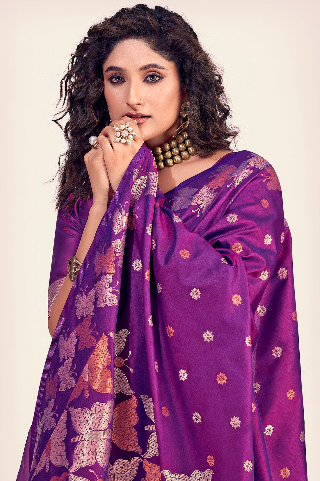 Woven Design Zari Pure Silk Banarasi Saree