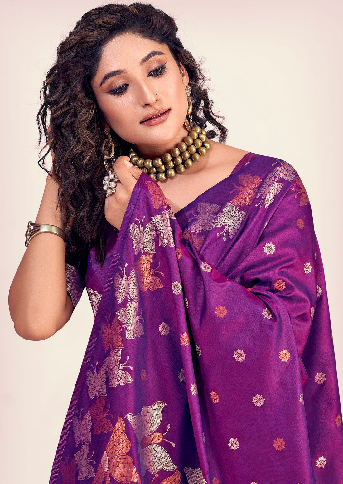 Woven Design Zari Pure Silk Banarasi Saree
