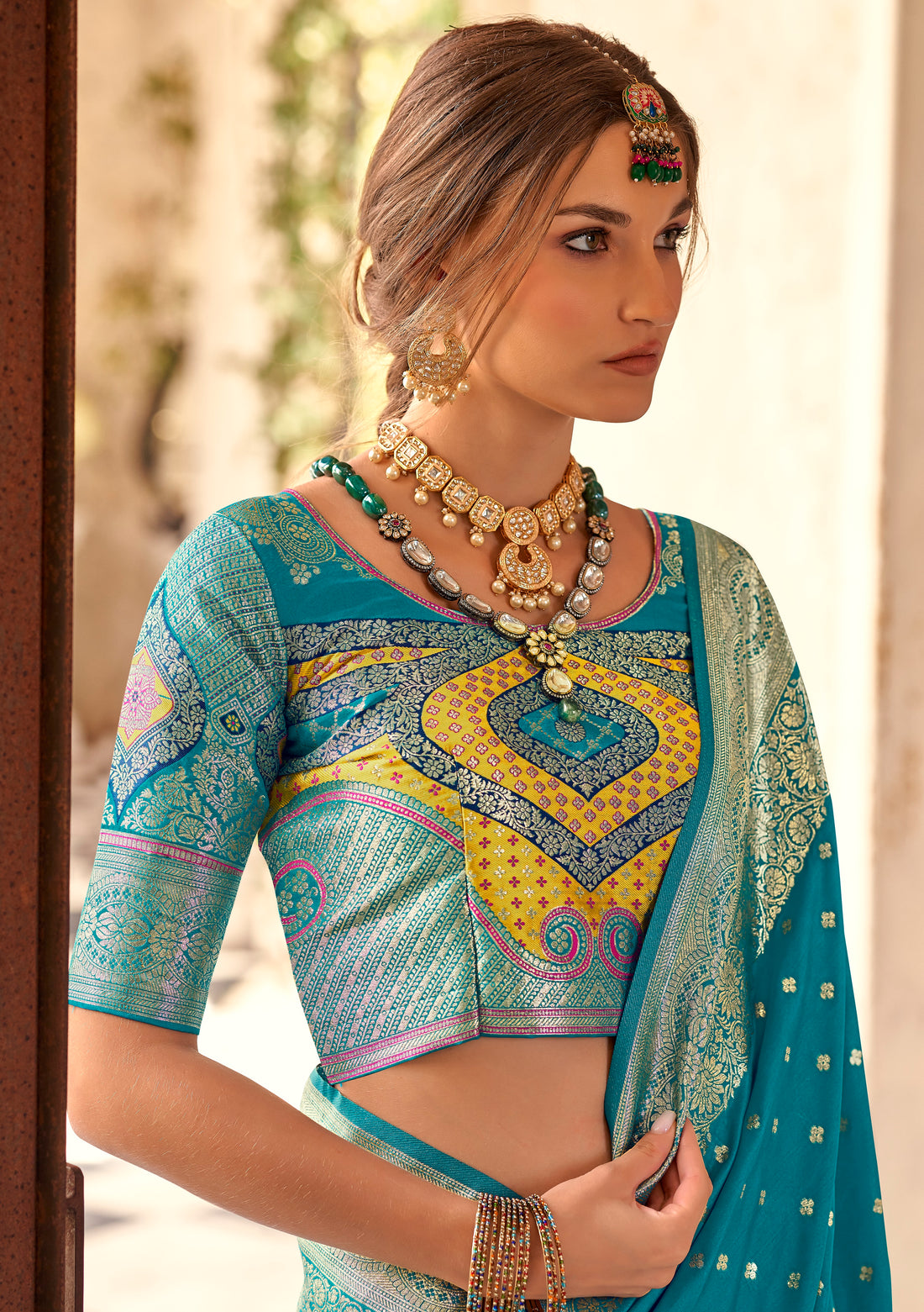 Woven Design Zari Pure Silk Banarasi Saree
