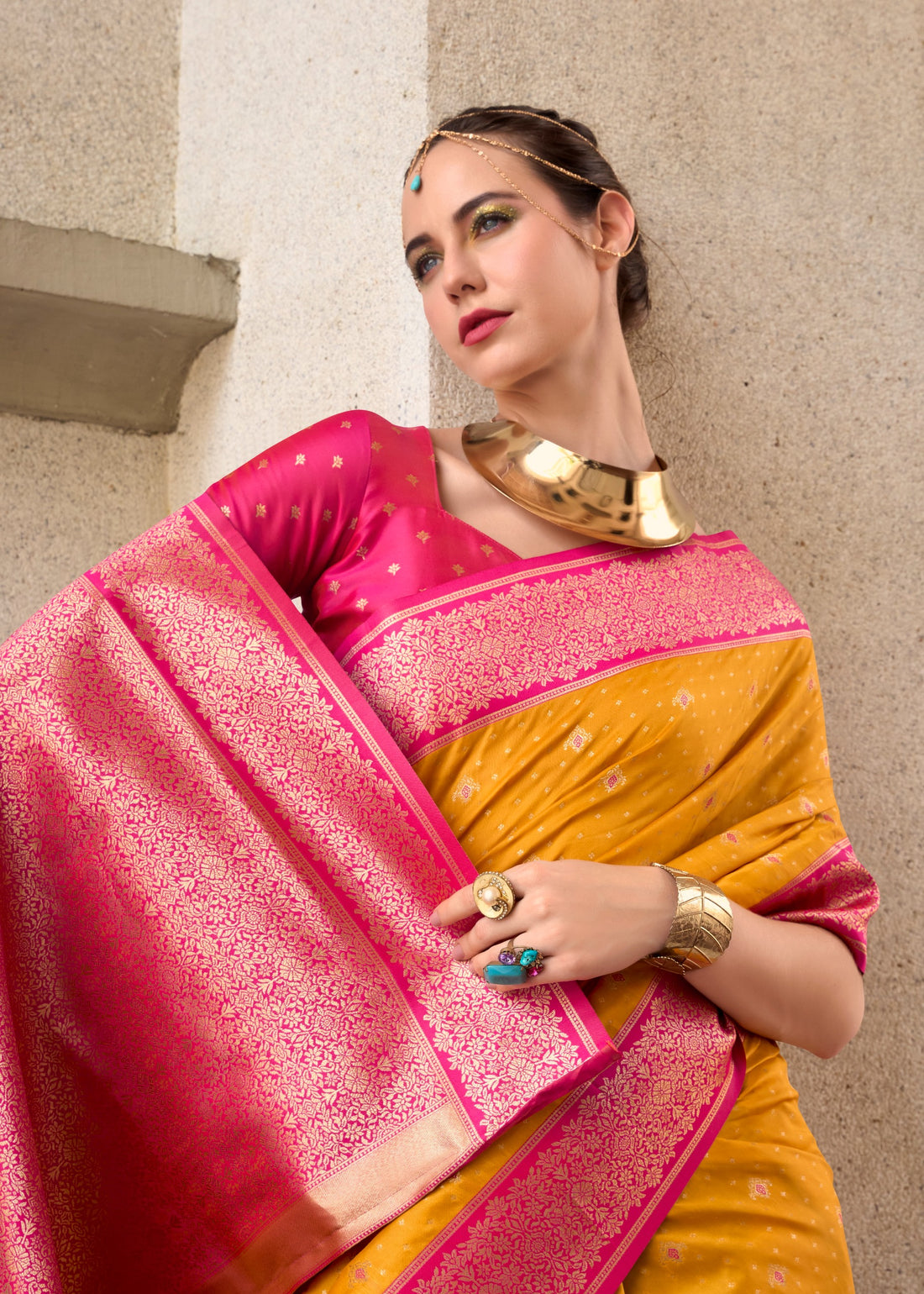 Woven Design Zari Pure Silk Kanjeevaram Saree